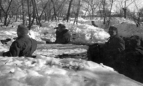 Magyar honvédek a keleti fronton 1943 januárjában