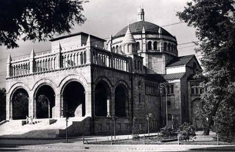 A Regnum Marianum templom az 1930-as években