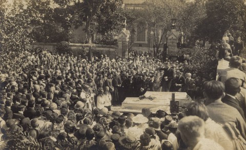 az elesett hősök temetése (Sopron, 1921. szeptember 10.)