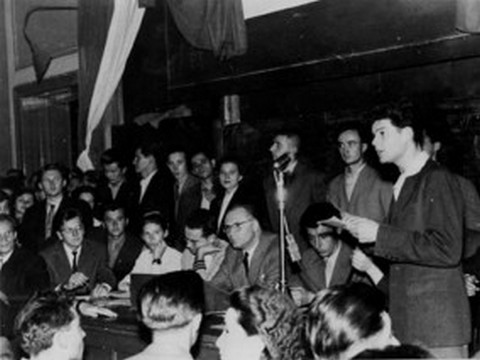 A MEFESZ megalakulása 1956. október 16-án Szegeden