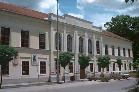 A Tessedik Sámuel Múzeum épülete Szarvas belvárosában