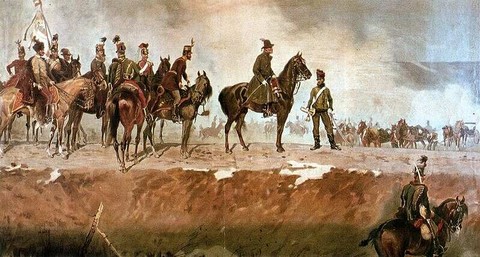 Bem József a nagyszebeni csatában 1849. március 11-én (forrás:Pannon Enciklopédia)