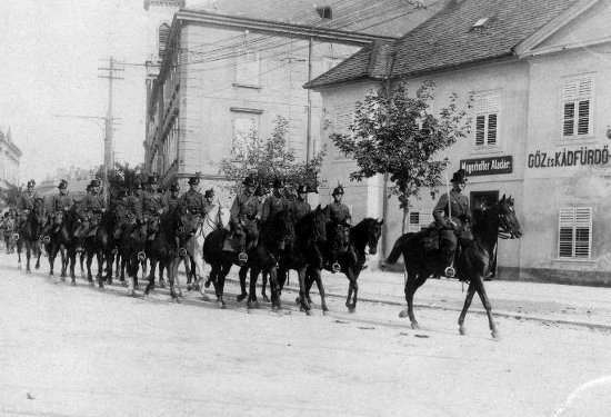 az Ostenburg-zászlóalj Sopronban (1921. augusztus)