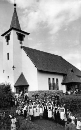 a szovátai református templom